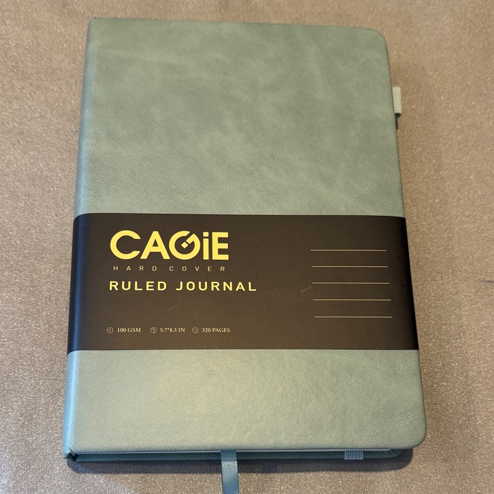 Green Ruled Journal